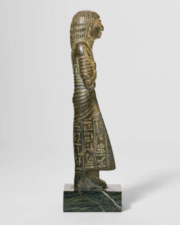 AN EGYPTIAN STEATITE OVERSEER SHABTI FOR AMENEMOPE - photo 3