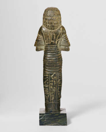 AN EGYPTIAN STEATITE OVERSEER SHABTI FOR AMENEMOPE - photo 4