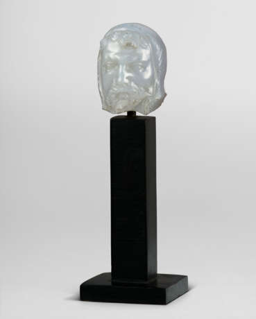 A ROMAN CHALCEDONY HEAD OF A BEARDED MAN - Foto 2