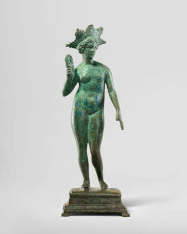 A ROMAN BRONZE VENUS - Foto 1