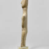 A CYCLADIC MARBLE FEMALE FIGURE - фото 3