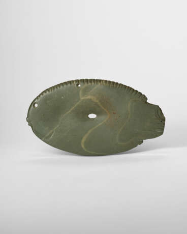 AN EGYPTIAN GREYWACKE FISH PALETTE - photo 2