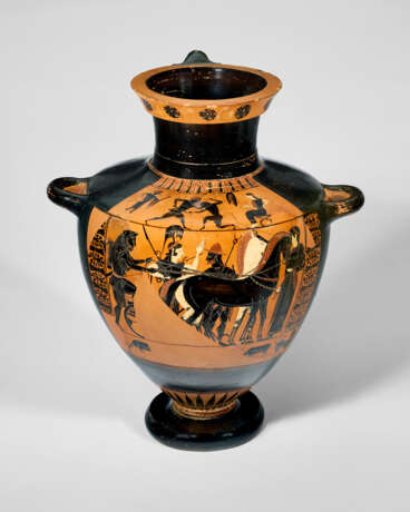 AN ATTIC BLACK-FIGURED HYDRIA - photo 3