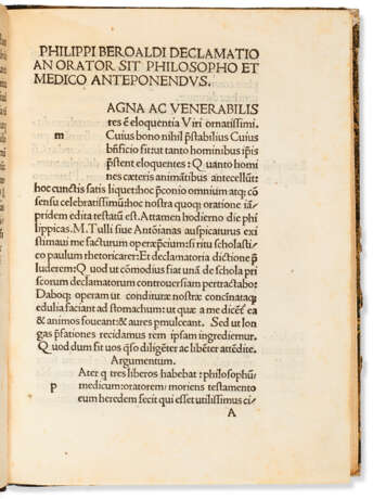 Declamatio philosophi, medici, oratoris – De optimo statu et principe - Foto 2