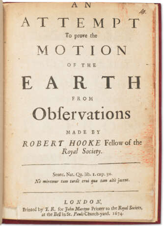 An Attempt to Prove the Motion of the Earth - photo 1