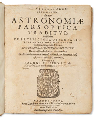 Ad Vitellionem paralipomena, quibus astronomiae pars optica traditur - photo 2