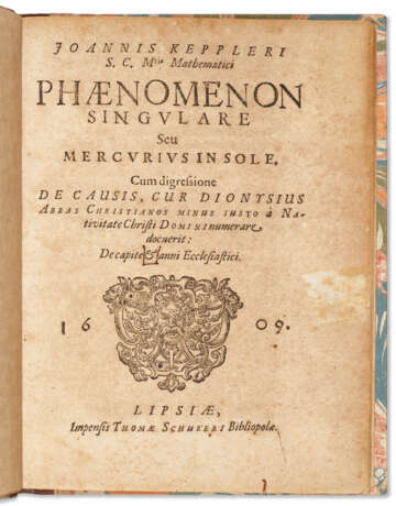 Phaenomenon singulare seu Mercurius in Sole - photo 2