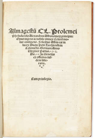 Ptolemy's Almagest - Foto 1