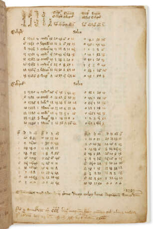 Astronomical tables for 1349-1386 - фото 1