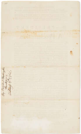 Proclamation of Thanksgiving at the end of the Whiskey Rebellion - Foto 2