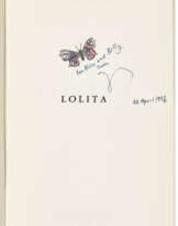 Lolita, inscribed to William James, Jr.