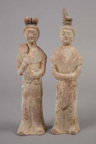 Zwei Terrakotta Figuren - Foto 2