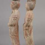 Zwei Terrakotta Figuren - Foto 3