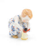 Usine de porcelaine Meissen. Kind mit Puppe