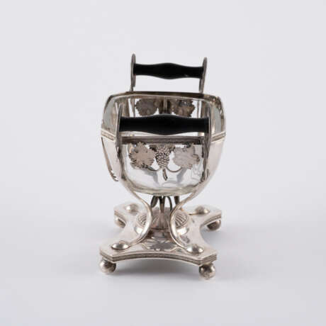 SILVER BIEDEMEIER SUGAR BOWL WITH RIVER GOD - photo 4