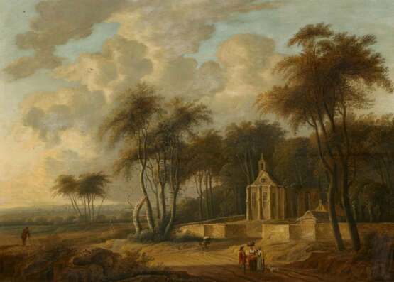 Jacob van der Croos. Klosterruine am Waldrand - photo 1