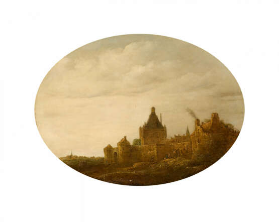 Jacob van der Croos. Dünenlandschaft mit befestigter Stadt - photo 1