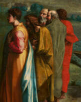 Italienische Schule. Christus erscheint den Aposteln