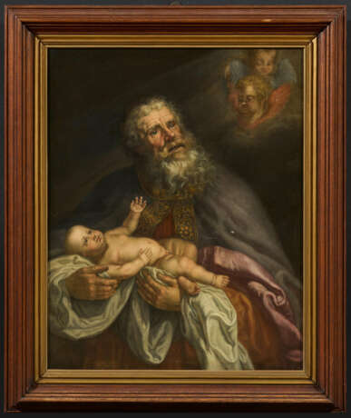 Joachim Sandrart. Der Heilige Simeon mit dem Jesusknaben - photo 2