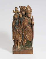 Süddeutsche Schule. Figurengruppe mit dem Heiligen Christopherus