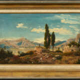 Albert Flamm. Italienische Landschaft mit Hirten - photo 2