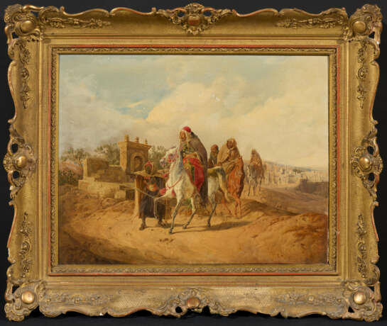 Friedrich Frisch. Orientalische Reiter - photo 2