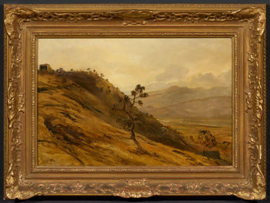 Jean Antoine Theodore Gudin. Ruine in einer bergigen Landschaft - photo 2