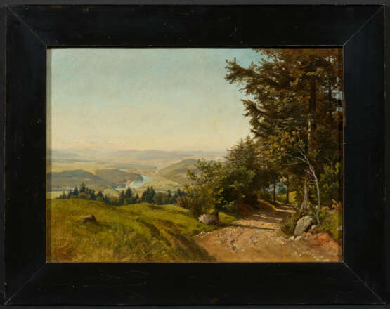 Carl Harveng. Landschaft am Hochrhein - Foto 2