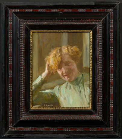 Arthur Kampf. Portrait of a blonde woman - photo 2