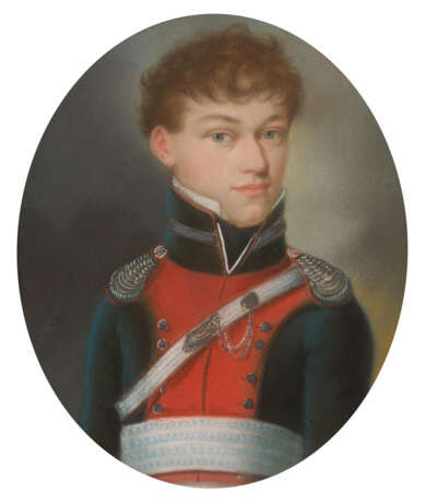 Matthäus Joseph Menna. Porträt eines jungen Offiziers in Uniform des Dragonerregiments - Foto 5