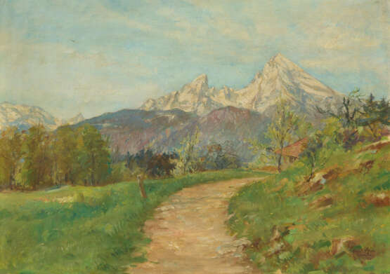 Conrad Pfau. Frühling in Berchtesgaden - photo 1