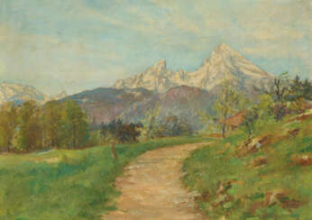 Conrad Pfau. Frühling in Berchtesgaden