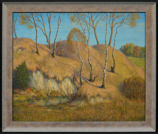 Herbert Rolf Schlegel. Sonnige Herbstlandschaft - photo 2