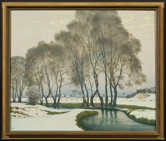 Herbert Rolf Schlegel. Winter im Voralpenland - photo 2