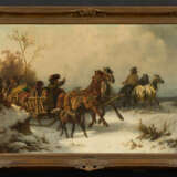 Adolf van der Venne. Winterliche Schlittenfahrt - photo 2