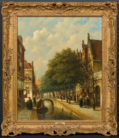 Petrus Gerardus Vertin. Gracht in Delft - photo 2