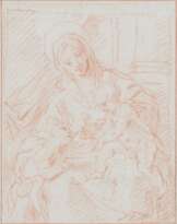 Carlo Maratta. Maria mit dem Christuskind und JohannesCarlo Maratta. Maria mit dem Christuskind und Johannes