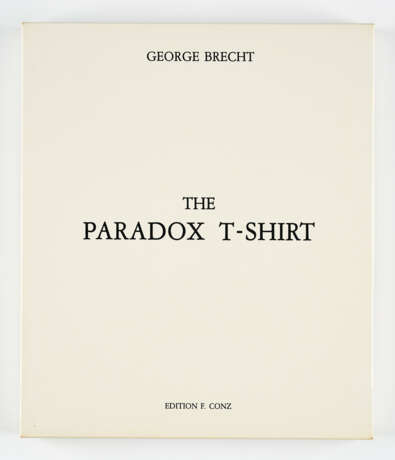 George Brecht. The Paradox T-Shirt - photo 4