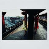 Bruce Davidson. Subway platform. New York City, USA - photo 1