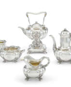 Tiffany & Co.. AN AMERICAN SILVER FIVE-PIECE TEA AND COFFEE SERVICE