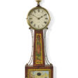 A FEDERAL MAHOGANY AND EGLOMISE BANJO TIMEPIECE WALL-CLOCK - Jetzt bei der Auktion