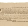 An early Revolutionary War election broadside - Auktionspreise