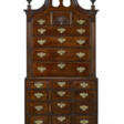 A CHIPPENDALE CARVED MAHOGANY BLOCK-FRONT CHEST-ON-CHEST - Auktionspreise