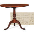 THE JAMES ATKINSON CHIPPENDALE CARVED MAHOGANY TEA TABLE - Prix ​​des enchères