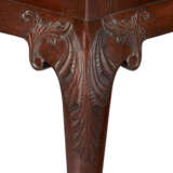 THE CHEW FAMILY CHIPPENDALE CARVED MAHOGANY SLAB TABLE - photo 6