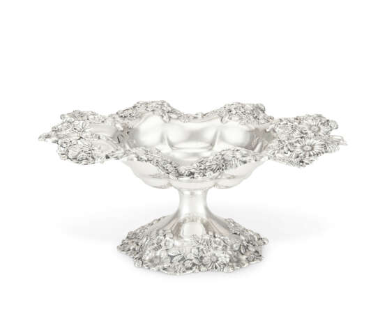 AN AMERICAN SILVER PEDESTAL CENTERPIECE BOWL - photo 1