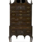 THE POMEROY FAMILY CHIPPENDALE CARVED CHERRYWOOD HIGH CHEST-OF-DRAWERS - photo 1