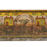 A POLYCHROME PAINT-DECORATED PINE BLANKET CHEST - photo 1