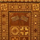 A MARQUETRY AND PARQUETRY-INLAID WALNUT DESK-AND-BOOKCASE - photo 15