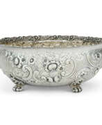 Schalen und Schüsseln (Haushaltswaren, Geschirr und Serveware, Essgeschirr). AN AMERICAN SILVER SERVING BOWL